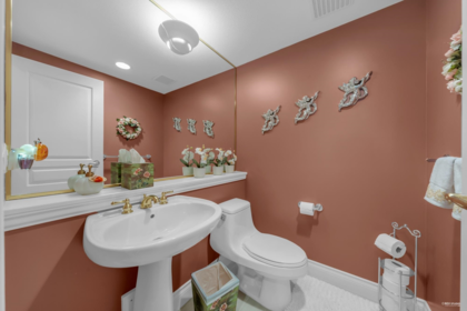 Powder Room Photo of 23 3405 Plateau Boulevard, Coquitlam, BC