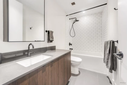 Guest Bathroom Photo of 406 83 Moody Street, Port Moody, BC