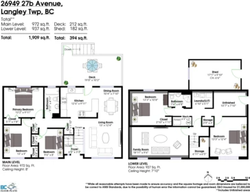26949 27b Avenue, Langley, BC, Langley — Single Family Residence for sale