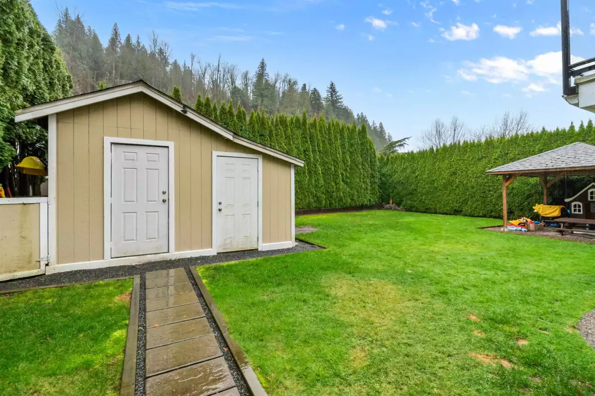 Aerial View of 10148 Beaver Crescent, Chilliwack, BC
