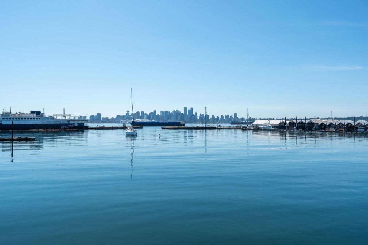 Aerial View of A27 415 W Esplanade Avenue, North Vancouver, BC