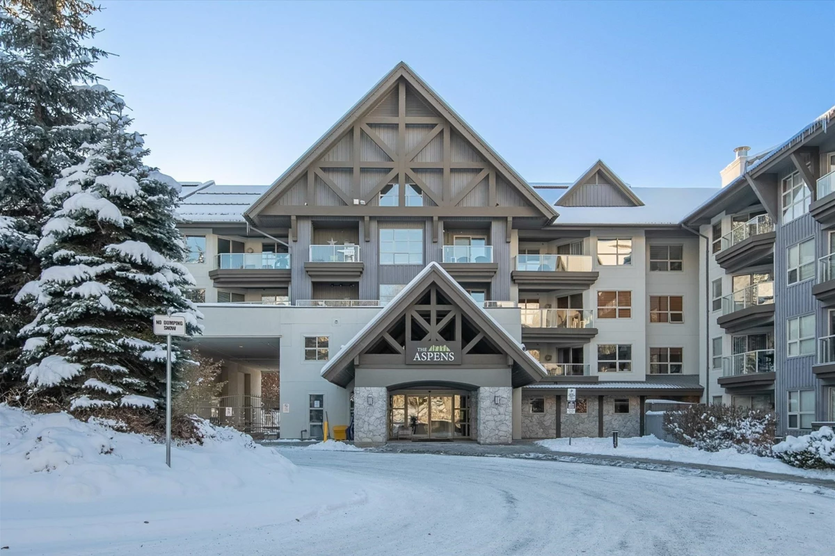 Exterior Front Photo of 442 4800 Spearhead Drive, Whistler, BC