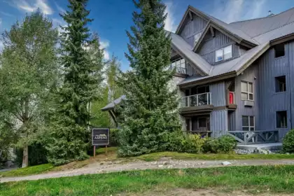 Outdoor Deck Photo of 442 4800 Spearhead Drive, Whistler, BC
