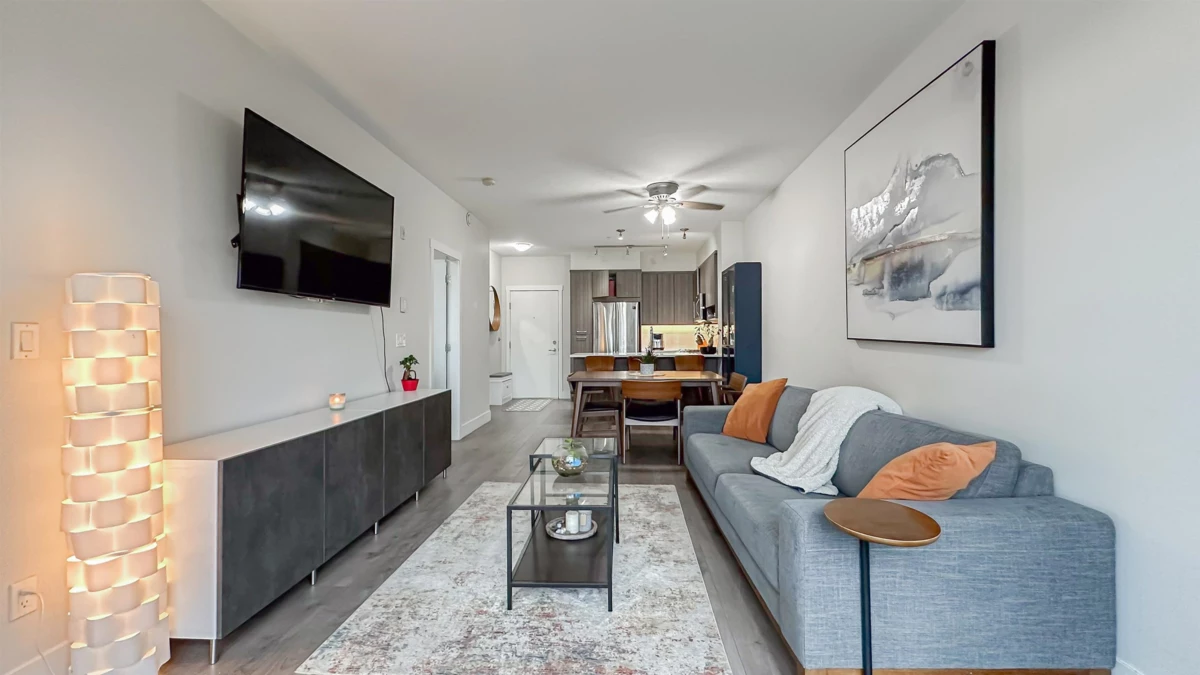 Living Room Photo of 203 1306 Fifth Avenue, New Westminster, BC