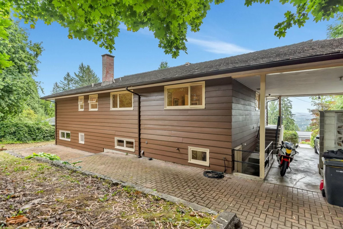 Aerial View of 3088 Lazy A Street, Coquitlam, BC