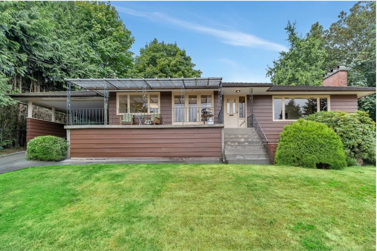 Exterior Rear Photo of 3088 Lazy A Street, Coquitlam, BC