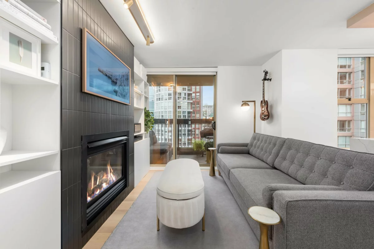 Exterior Rear Photo of 1203 969 Richards Street, Vancouver, BC