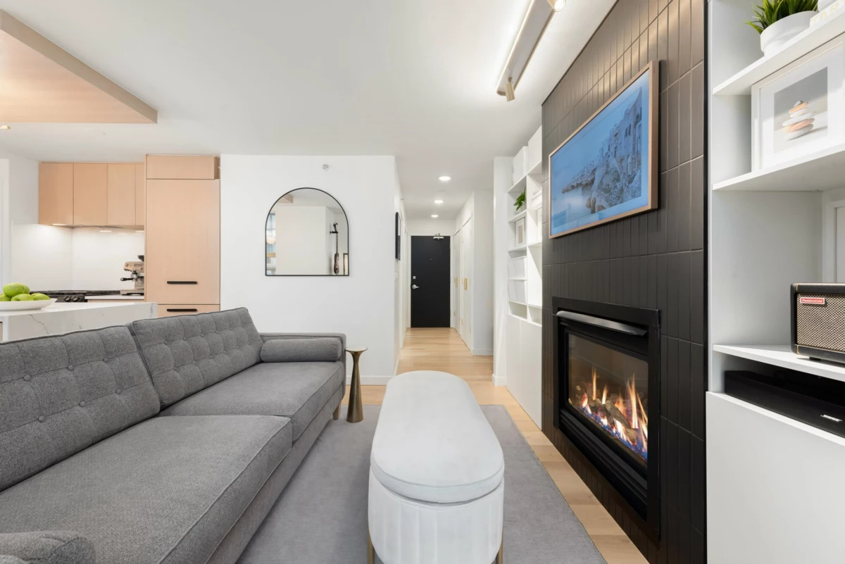 Family Room Photo of 1203 969 Richards Street, Vancouver, BC