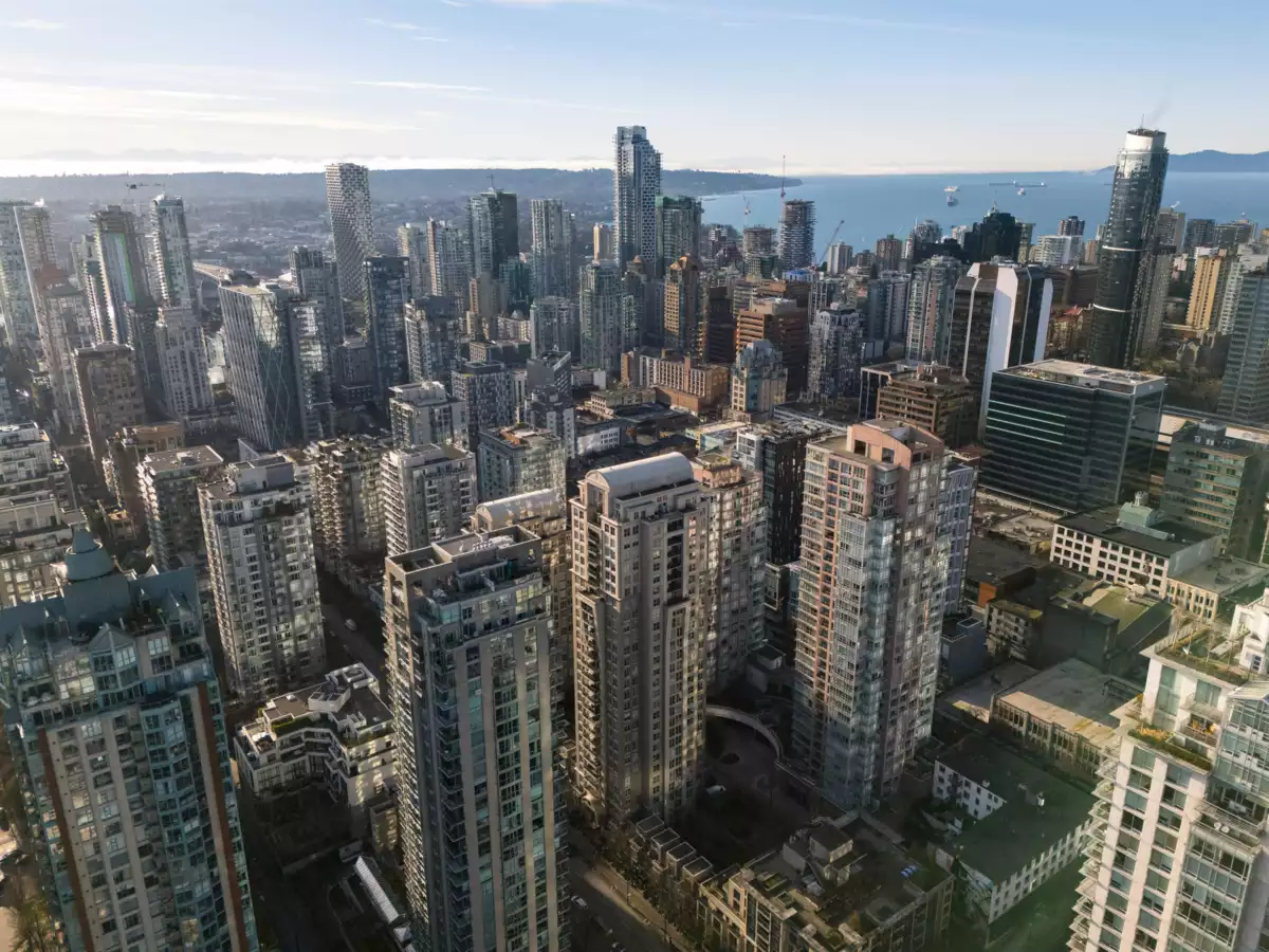 Outdoor Patio Photo of 1203 969 Richards Street, Vancouver, BC
