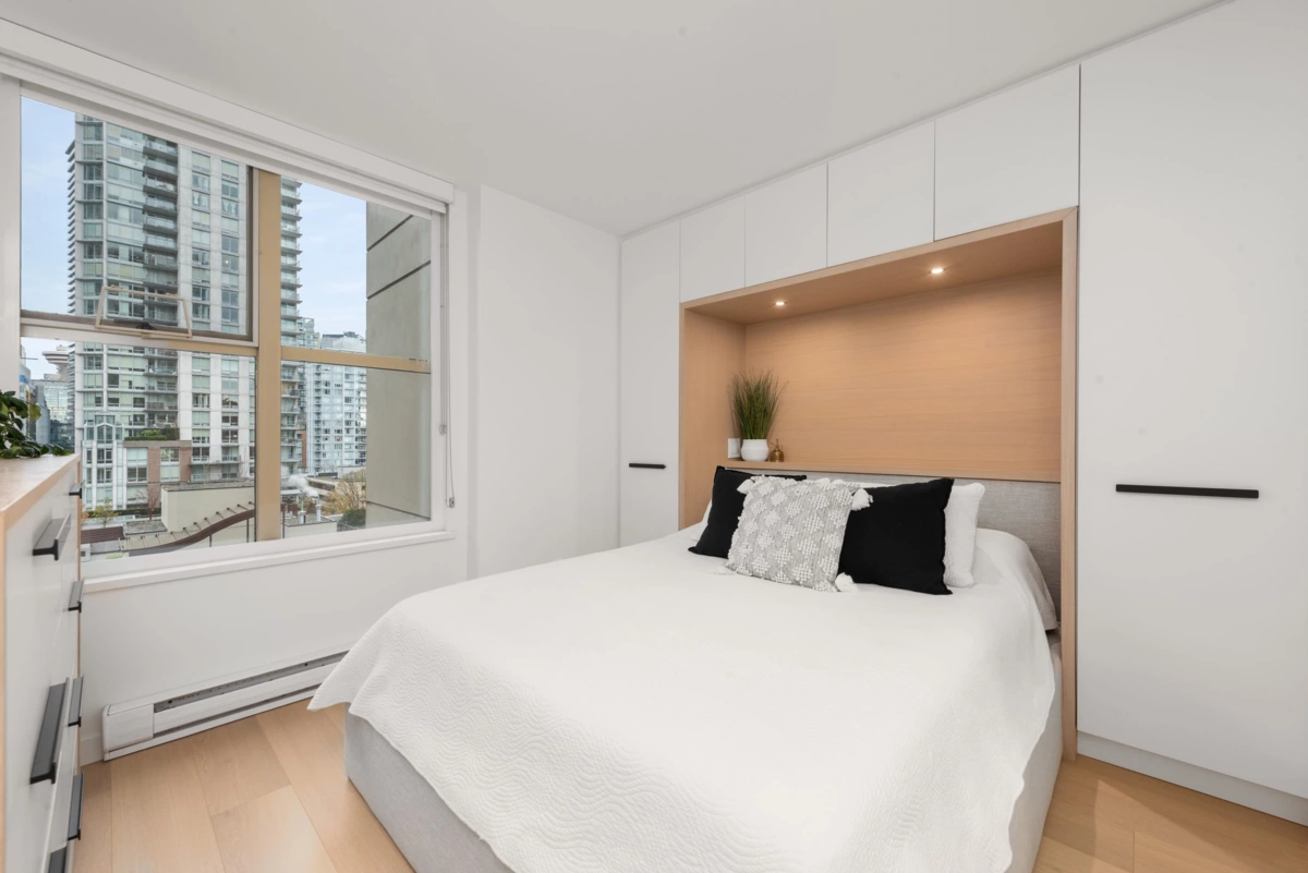 Primary Bedroom Photo of 1203 969 Richards Street, Vancouver, BC