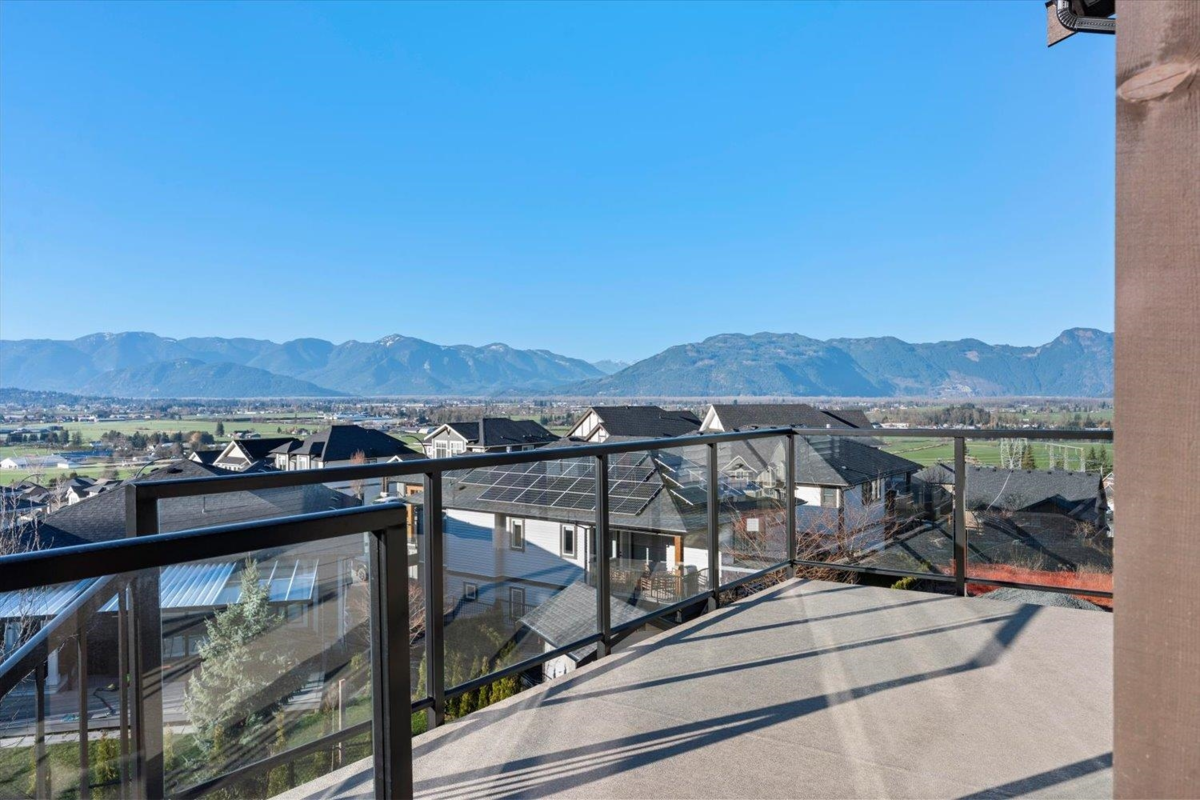 Aerial View of 8517 Nixon Road, Chilliwack, BC