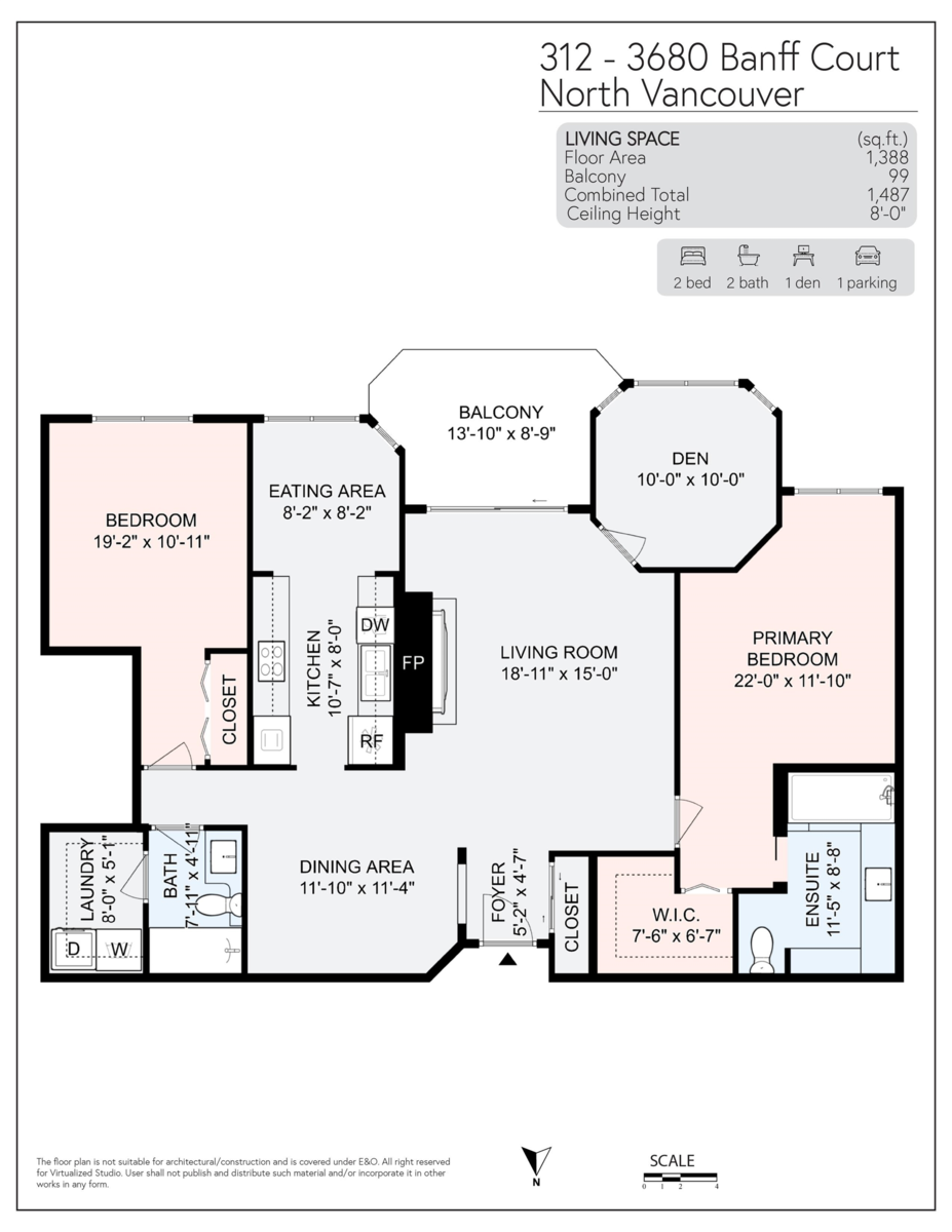 Outdoor Kitchen Photo of 312 3680 Banff Court, North Vancouver, BC