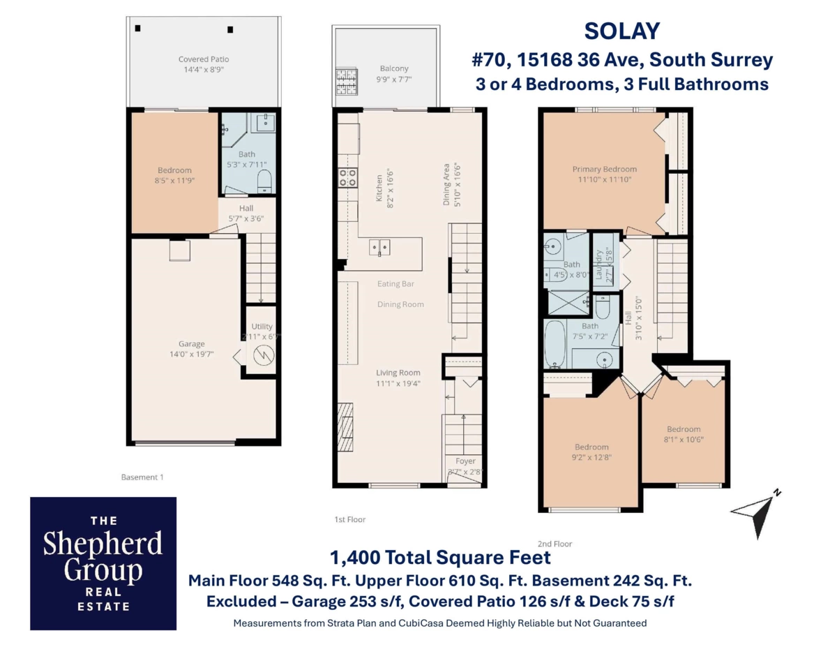Living Room Photo of 70 15168 36 Street, Surrey, BC