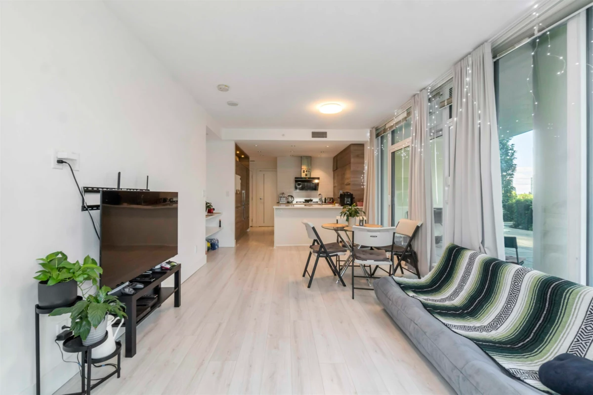 Exterior Rear Photo of 402 7388 Kingsway, Burnaby, BC