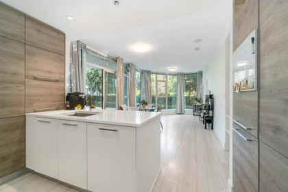 Basement Recreation Room Photo of 402 7388 Kingsway, Burnaby, BC