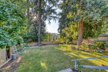 Aerial View of 990 Kinsac Street, Coquitlam, BC