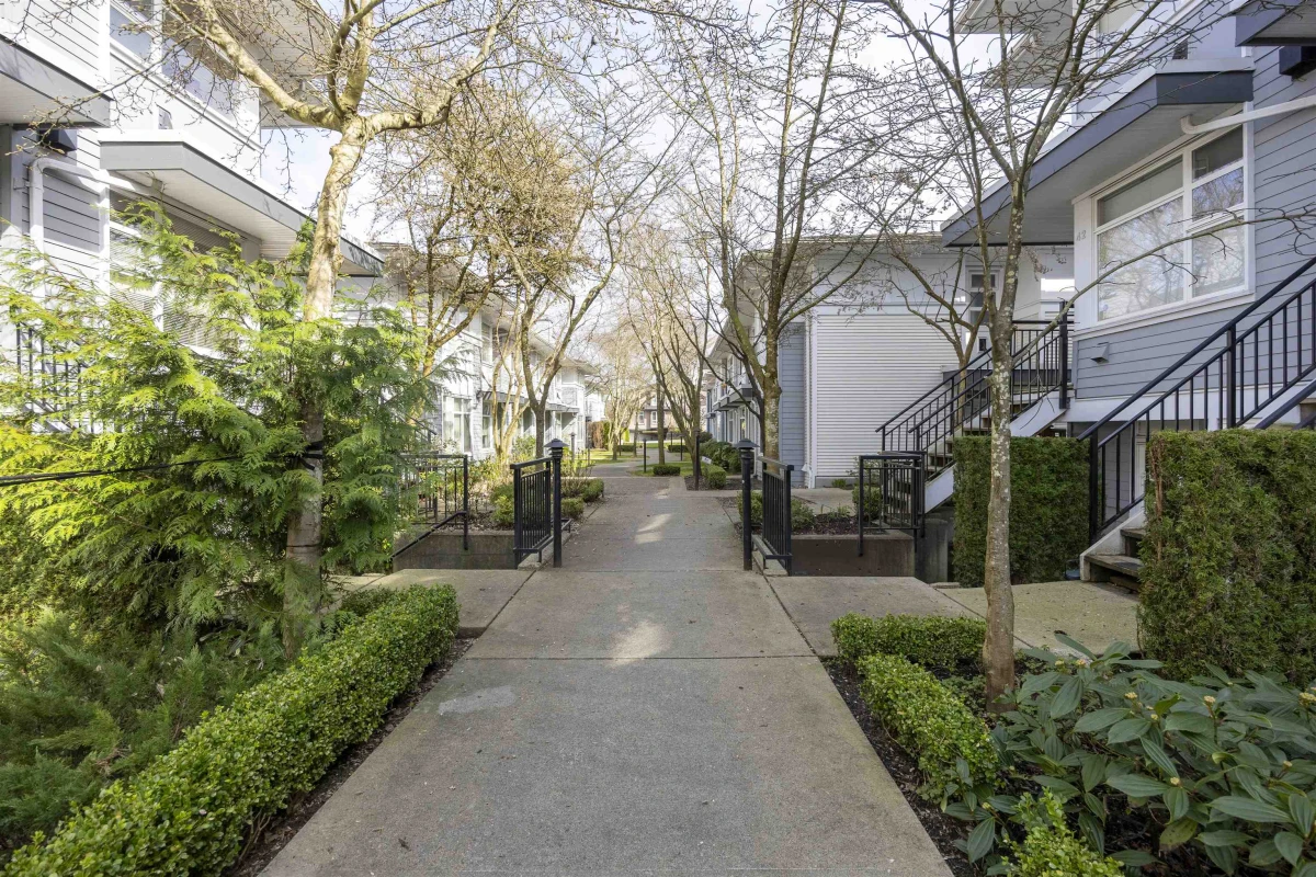 Exterior Rear Photo of 41 6528 Denbigh Avenue, Burnaby, BC