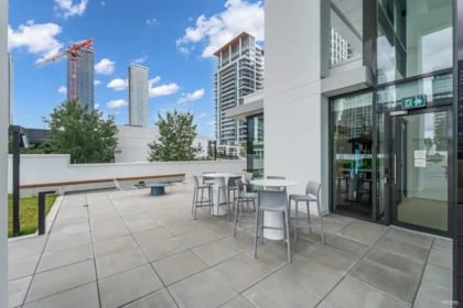 Outdoor Deck Photo of 1803 2425 Alpha Avenue, Burnaby, BC