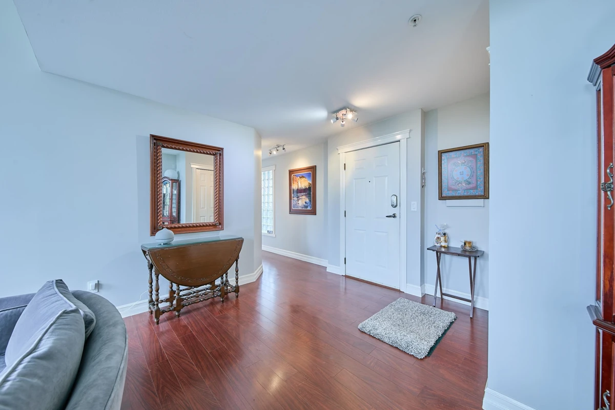 Living Room Photo of 405 11519 Burnett Street, Maple Ridge, BC