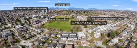 322 W 62nd Avenue, Vancouver, BC, Vancouver — Townhouse for sale