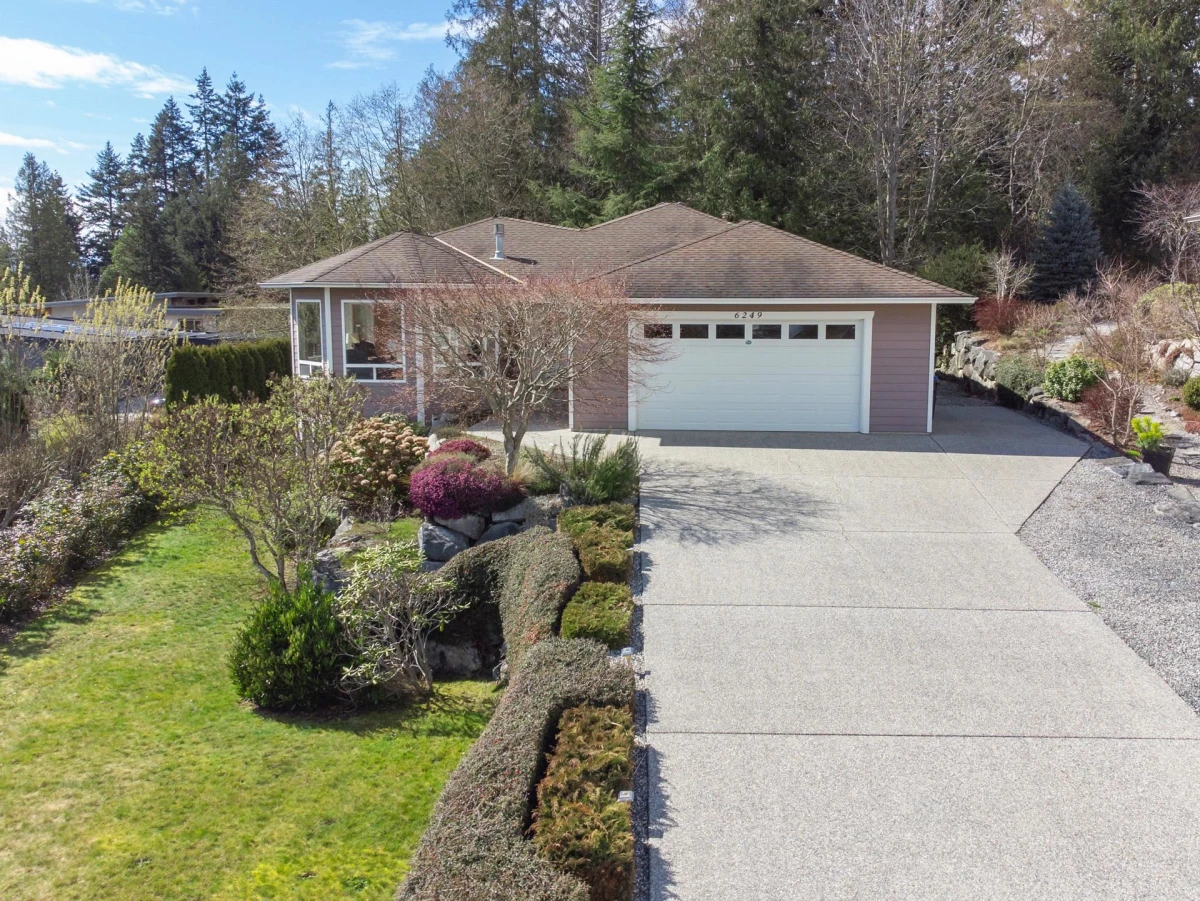 Exterior Rear Photo of 6249 Baillie Road, Sechelt, BC