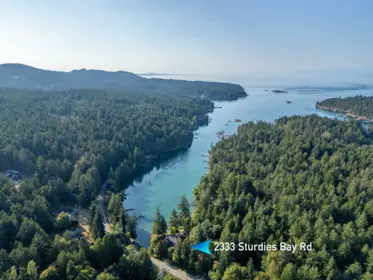 Exterior Rear Photo of 2333 Sturdies Bay Road, Galiano Island, BC