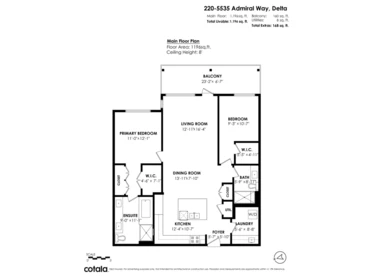 Front Yard Photo of 220 5535 Admiral Way, Ladner, BC