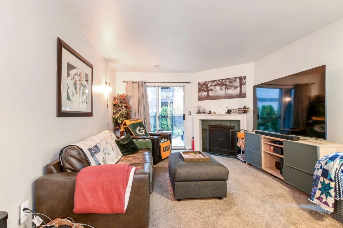 Living Room Photo of 114 34909 Old Yale Road, Abbotsford, BC