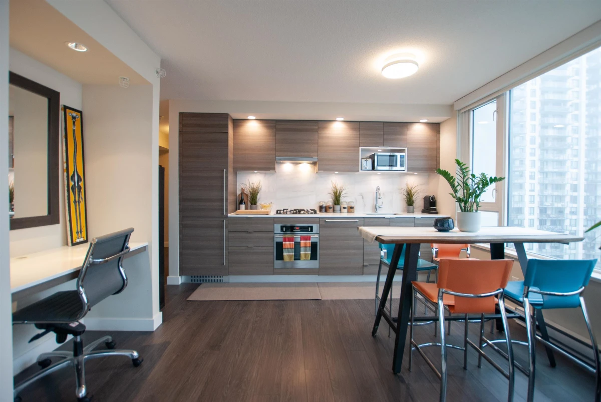 Dining Area Photo of 1507 602 Como Lake Avenue, Coquitlam, BC