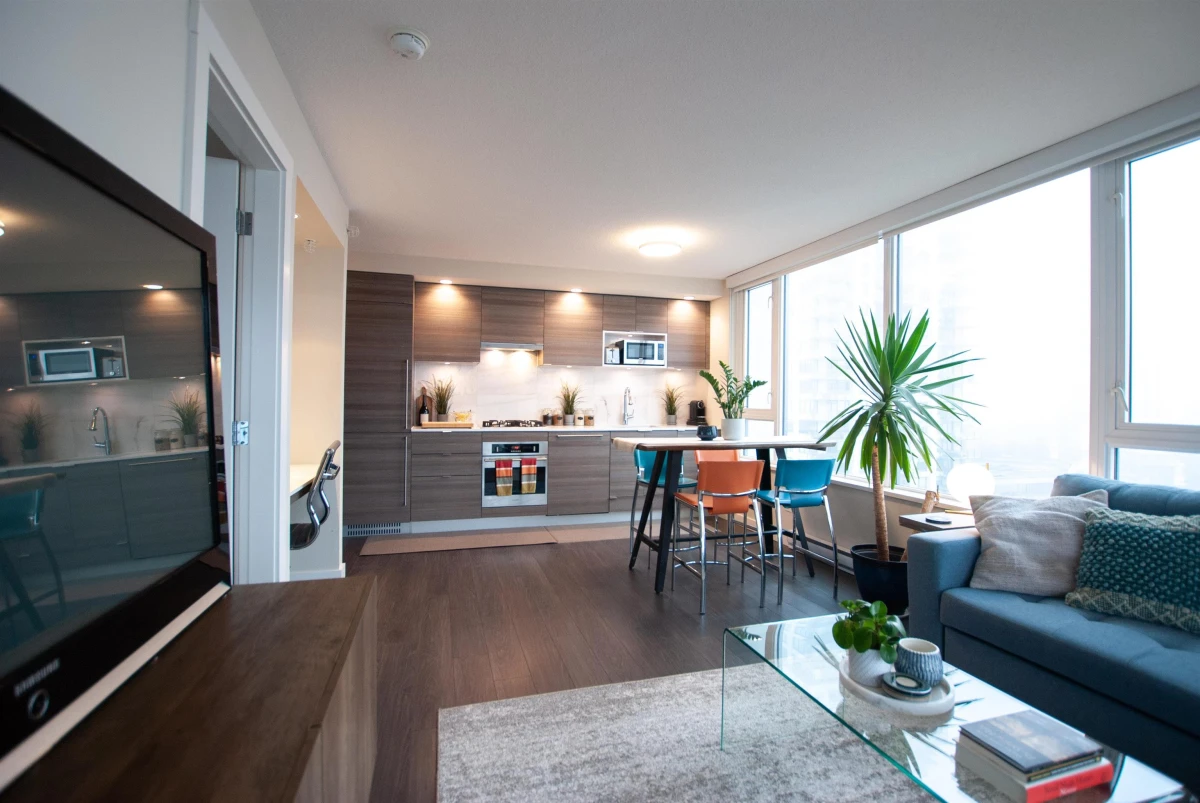 Family Room Photo of 1507 602 Como Lake Avenue, Coquitlam, BC