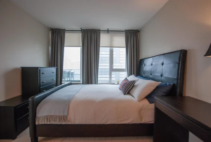 Bedroom 2 Photo of 1507 602 Como Lake Avenue, Coquitlam, BC