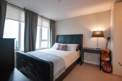 Primary Bedroom Photo of 1507 602 Como Lake Avenue, Coquitlam, BC