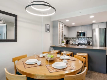 Kitchen Island Photo of 415 4910 Spearhead Place, Whistler, BC