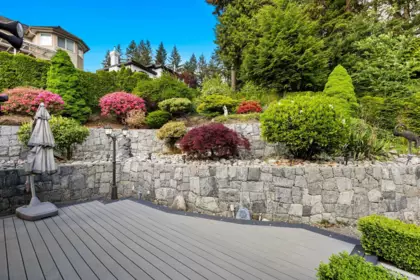 Aerial View of 3027 Plateau Boulevard, Coquitlam, BC
