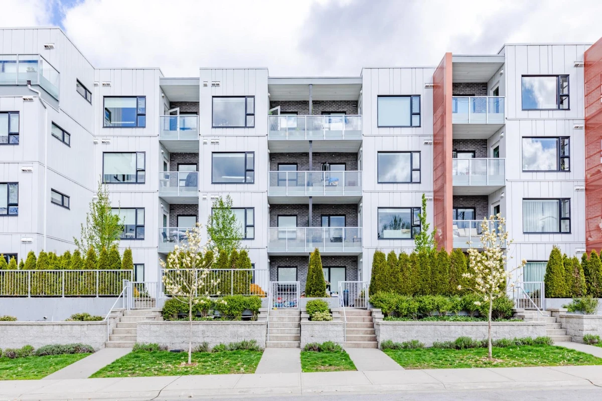 Exterior Rear Photo of 313 2345 Rindall Avenue, Port Coquitlam, BC
