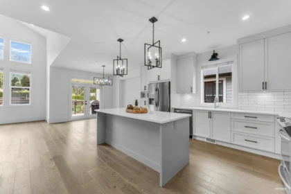 Kitchen Island Photo of 52 1885 Columbia Valley Road, Lindell Beach, BC