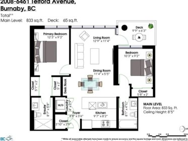 Entry Foyer Photo of 2008 6461 Telford Avenue, Burnaby, BC