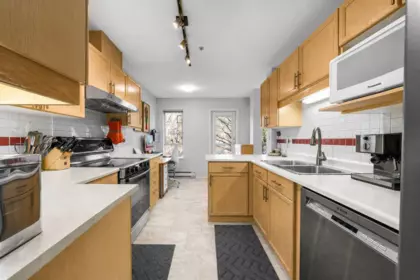 Kitchen Photo of 306 3400 SE Marine Drive, Vancouver, BC