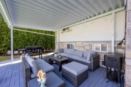 Backyard Photo of 1115 Dublin Street, New Westminster, BC