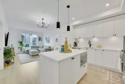 Kitchen Island Photo of #109 2425 166 Street, Surrey, BC