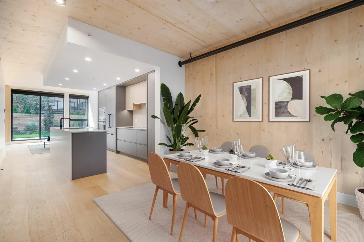 Dining Area Photo of 207 310 Salter Street, New Westminster, BC
