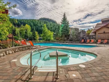 Basement Recreation Room Photo of 215C 2036 London Lane, Whistler, BC