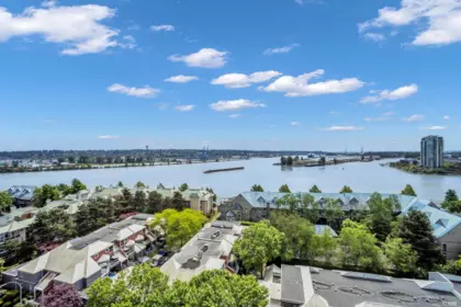 Outdoor Patio Photo of 1404 1065 Quayside Drive, New Westminster, BC