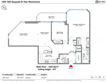 Playground / Recreational Area Near 1404 1065 Quayside Drive, New Westminster, BC