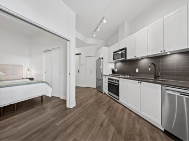 Kitchen Island Photo of 305 105 W 2nd Street, North Vancouver, BC
