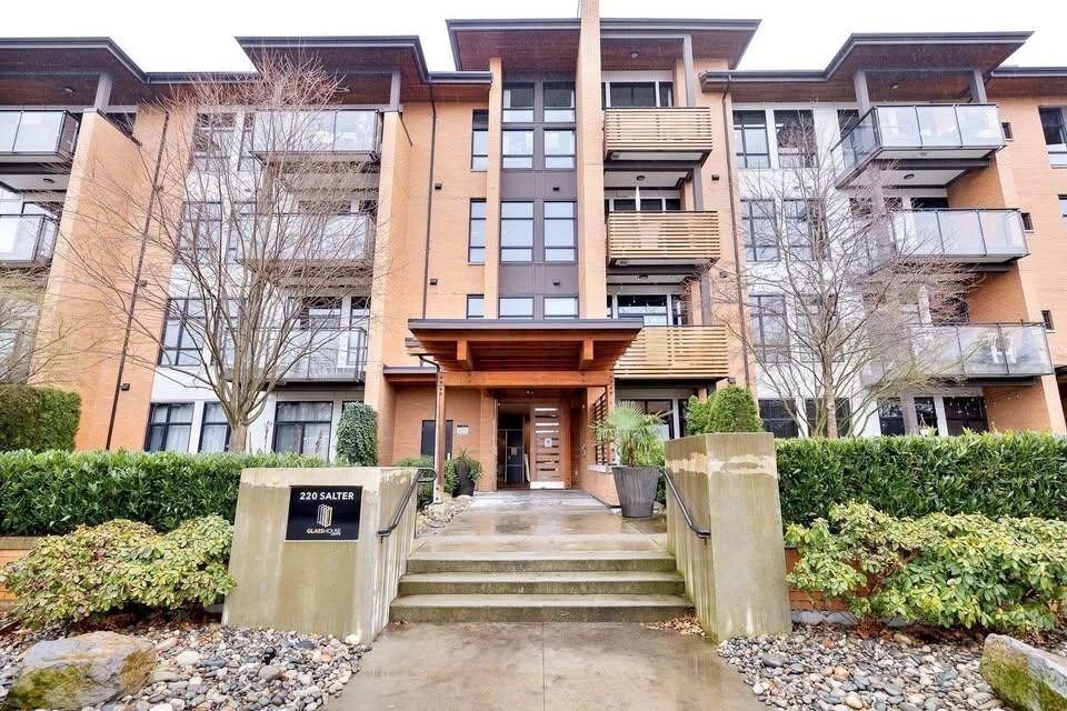 Exterior Rear Photo of 313 220 Salter Street, New Westminster, BC