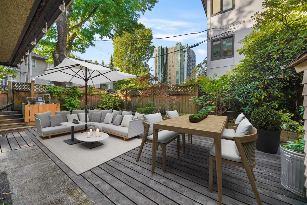 Exterior Rear Photo of 101 2935 Spruce Street, Vancouver, BC