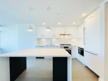 Kitchen Island Photo of 303 1588 Johnston Road, White Rock, BC