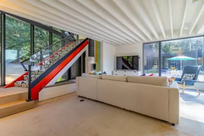 Basement Recreation Room Photo of 108 Twiss Road, Galiano Island, BC