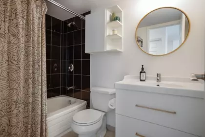 Guest Bathroom Photo of 405 1864 Frances Street, Vancouver, BC